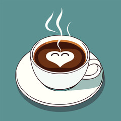 Great illustration of a coffee cup