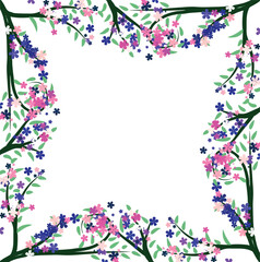 cherry blossom branch