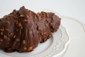 Traditional French Pastry, Chocolate Croissant