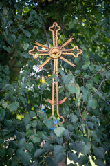 Krzyż prawosławny, Puchły, Podlasie, Polska