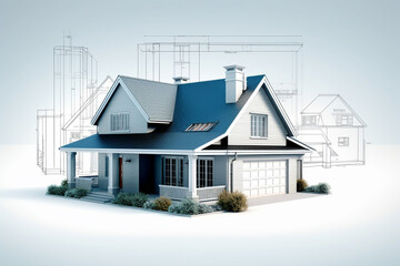 a house blueprint