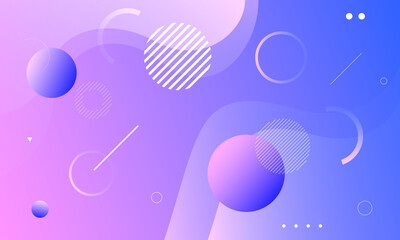 Abstract colorful background. Fluid shapes composition. Eps10 vector