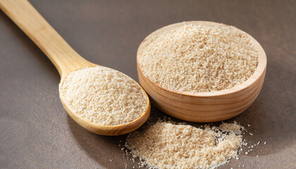 Psyllium husk and spoon soluble fiber supplement for intestinal. Superfood for healthy, lowers...