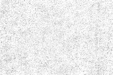 Distressed black texture. Dark grainy texture on white background. Dust overlay textured. Grain noise particles. Rusted white effect. Grunge design elements. Vector illustration, EPS 10.