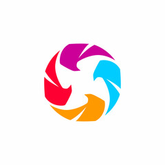 Modern icon design logo element with business card template. Best for identity and logo.