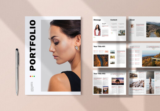 Minimal Portfolio Brochure