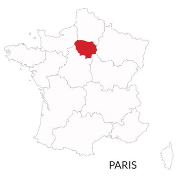 Paris map, Paris city map, Capital city of France
