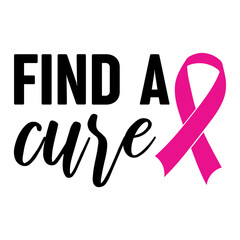 Find A Cure Svg