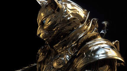 golden cat warrior