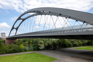 Osthafenbrücke, Frankfurt