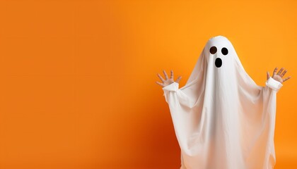 scary halloween ghost kid costume wallpaper