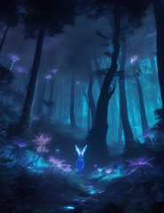 spooky halloween night