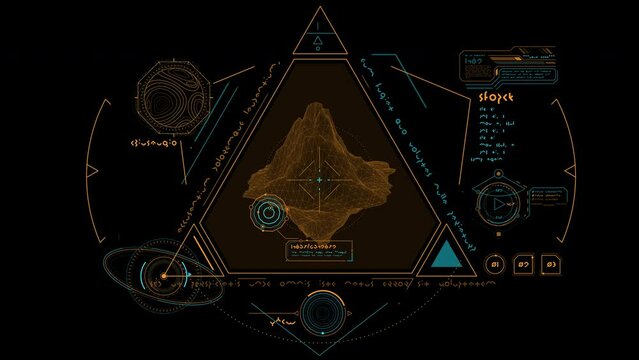 Geological research in an animated alien interface.