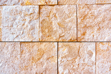 Textured Stone Tile Wall Background