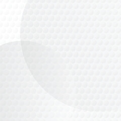 The circle pattern abstract background gray and white , vector geometric illustration round shape, futuristic design simple concept.
