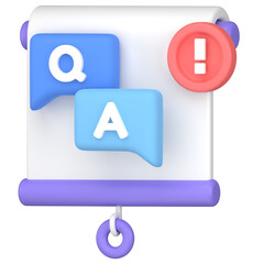 Presentation about questions and answer