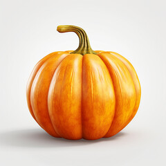 Pumpkin isolated on white background