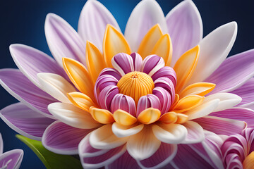 Obraz premium Beautiful renditions of various types of flowers and plants, Generative AI
