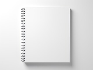 Top view blank paper. Desktop mock up, Flat lay of grey working table background with office equipment, mockup greeting card