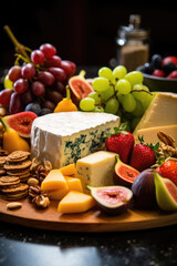 Cheese and Fruits Platter