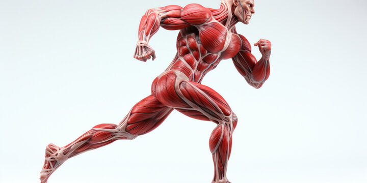 3d rendered illustration of a person, body anatomy