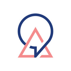 Alchemy Chat Bubble Logo Icon Design Vector Template