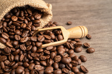 Coffee beans, Import Export Shopping online or eCommerce delivery service store product shipping, trade, supplier concept.