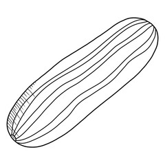 Doodle cucumber