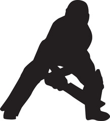 cricket silhouette