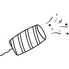 Confetti Popper Icon