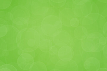 Vivid natural green bokeh background. Summer green card banner