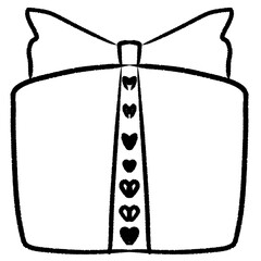 gift box with ribbon