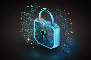 Cybersecurity Firewall Protection for Business Networks - ai generated