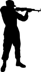soldier silhouette
