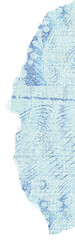 Torn piece of paper of antique abstract art, ready to be used as background for design, journaling, bujos, scrapbooking or to give any project an artsy look and feel.