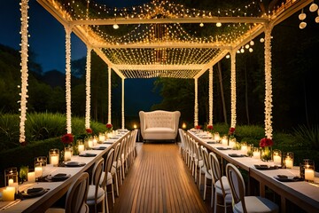 wedding venue generative by AI technology