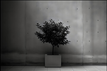 tree in a room