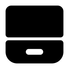 Laptop line icon best for web design