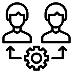 Employee_On boarding icon can be used for uiux, etc