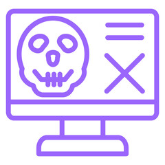 Vector Design Computer Hacked Icon Style