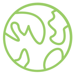 Vector Design Global Icon Style