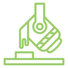 Vector Design Industry Molten Icon Style