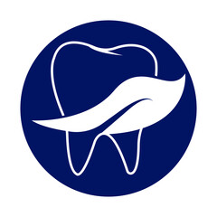 tooth icon illustration vector