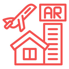 Vector Design Ar Tourism Icon Style