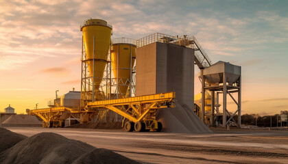 Ready Mix Concrete Batching Plant, Mixer truck