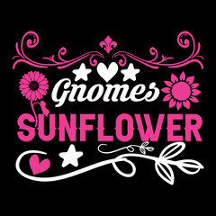 Sunflower t-shirt design