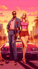 Retro Reverie Miami Vice Edition