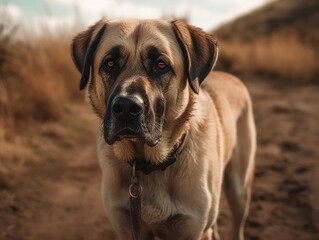 Anatolian Shepherd dog created with Generative AI technology