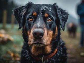 Appenzeller Sennenhunde dog created with Generative AI technology