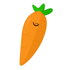 Cute carrot without hands